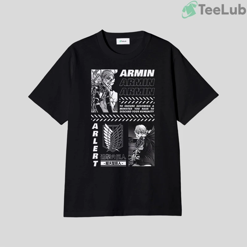 attack on titan armin shirt