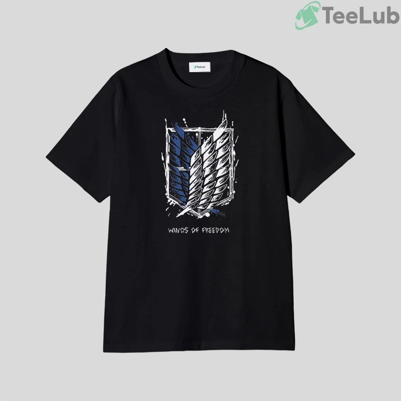 attack on titan wings of freedom shirt