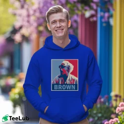 Men’s Back To The Future Doc Brown Pullover Hoodie in royal blue | Cozy, Durable, Modern Fit