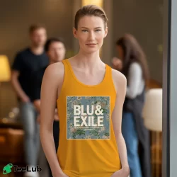 Women’s Blu And Exile Dancing In The Rain Tank Top in orange | Lightweight, Movement-Friendly