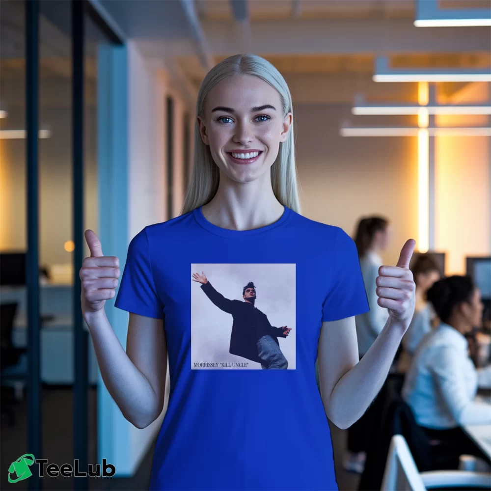 Women’s morrissey kill uncle solo album music Signature T-Shirt in royal blue | Soft, Flattering Fit