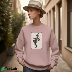 Women’s My Chemical Romance The Black Parade Relaxed Sweatshirt in light pink | Soft, Laid-Back Vibe