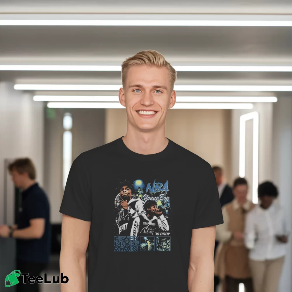Men’s NBA YoungBoy Never Broke Again Classic T-Shirt in black | Soft, Breathable Everyday Wear