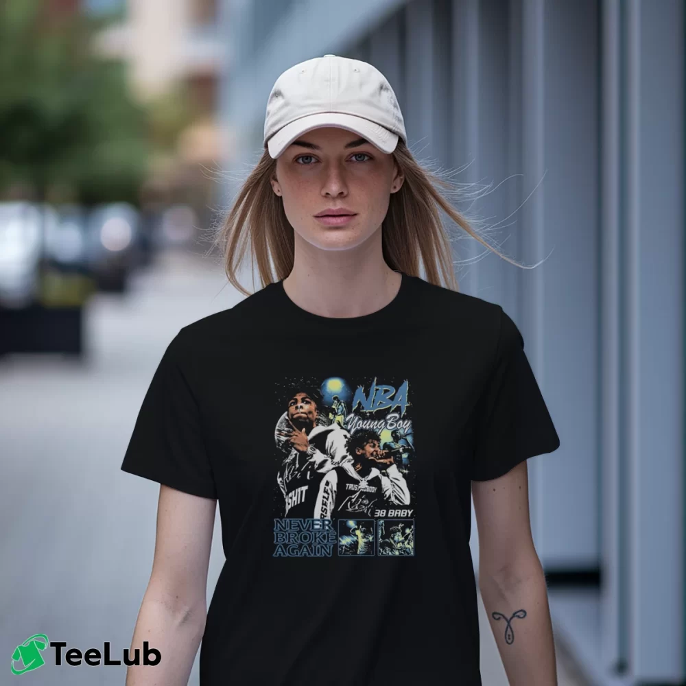 Women’s NBA YoungBoy Never Broke Again Signature T-Shirt in black | Soft, Flattering Fit