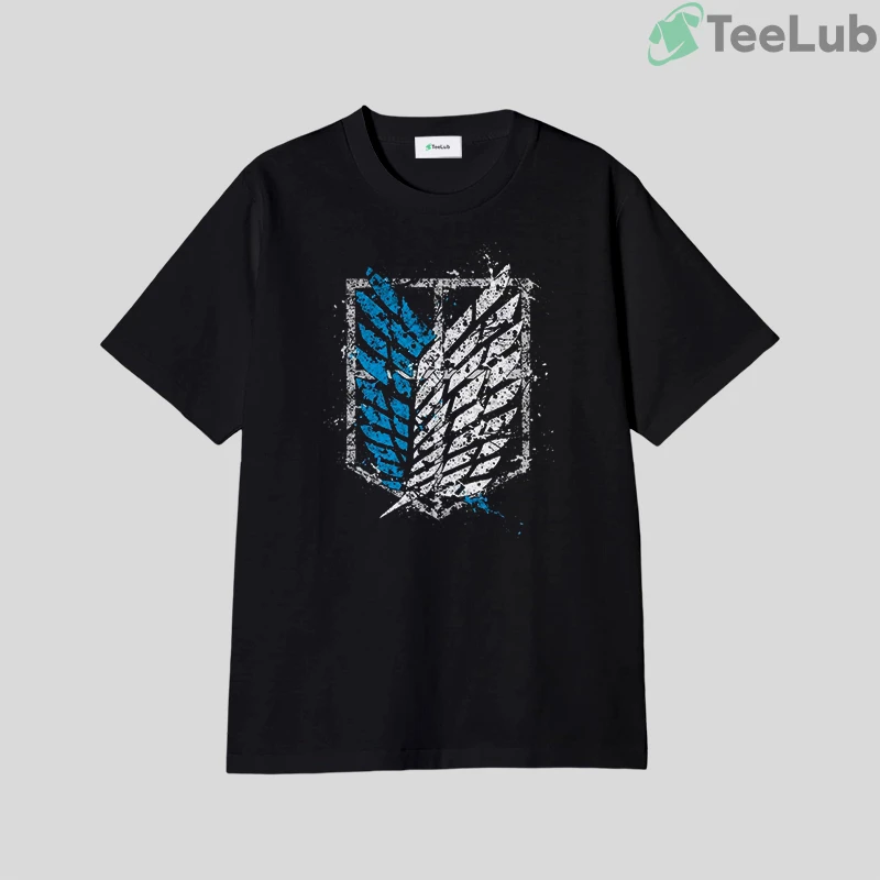 vintage attack on titan scout logo shirt